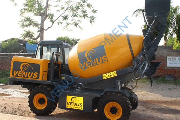 Self Loading Concrete Mixer with Pump - Mix&Pump Concurrently