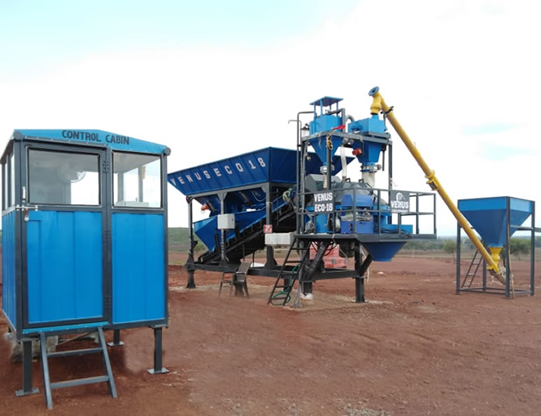 Mobile Concrete Batching Plant (ECO / CCP Series)